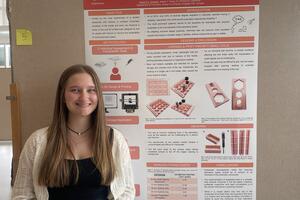 Photo: Chloe Graham Accelerated MSc student in Oleschuk Group.