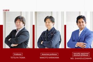 Photo: Dr. Nunzi & Colleagures of Kanazawa U