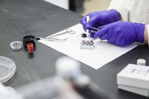 Preparing items for Surface Analysis