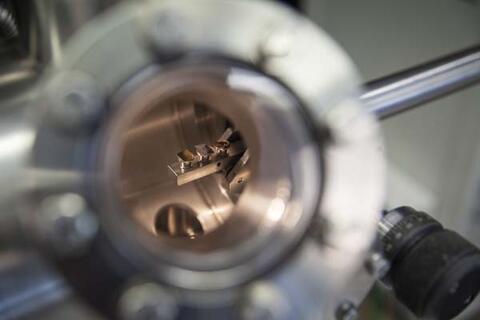Inspection using equipment in the Surface Analysis lab