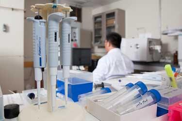 Closeup of instrumentation