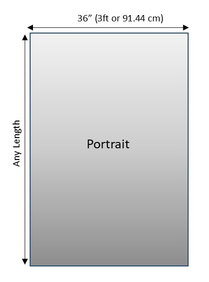 Photo: Portrait Sample Size