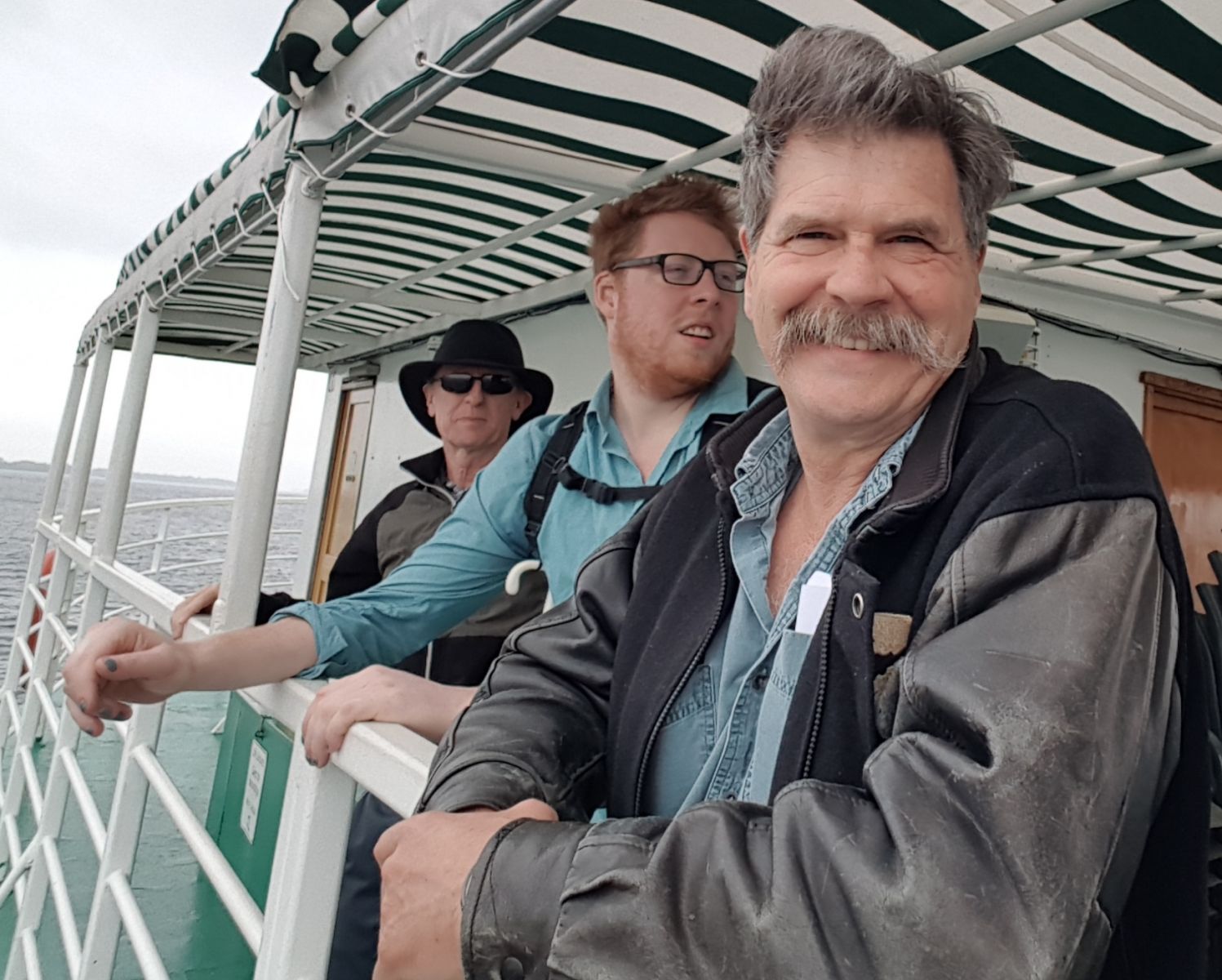 Photo: Lyndsay, Cole & Michael on an afternoon cruise