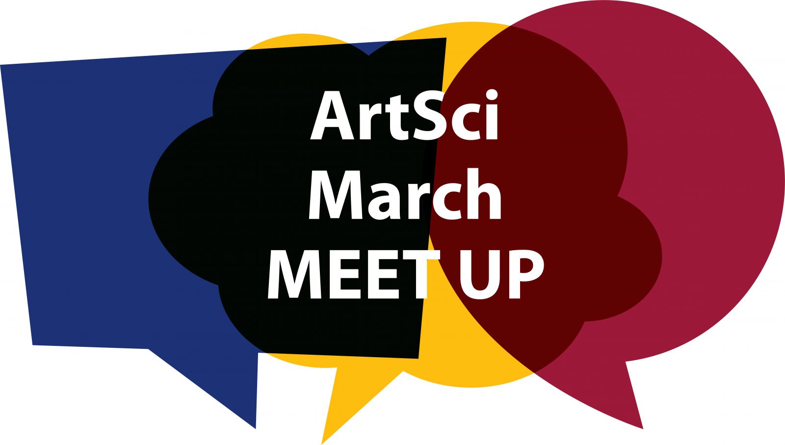 Photo: ArtSci March Meetup advertisement